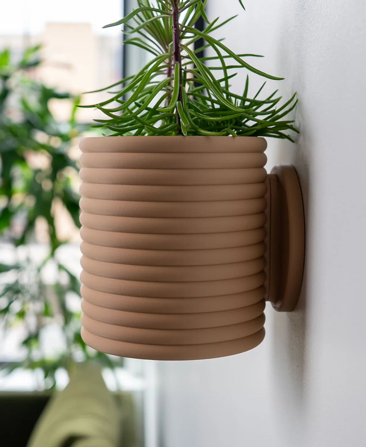 Planter with Hidden Drip Tray - Poppy 2